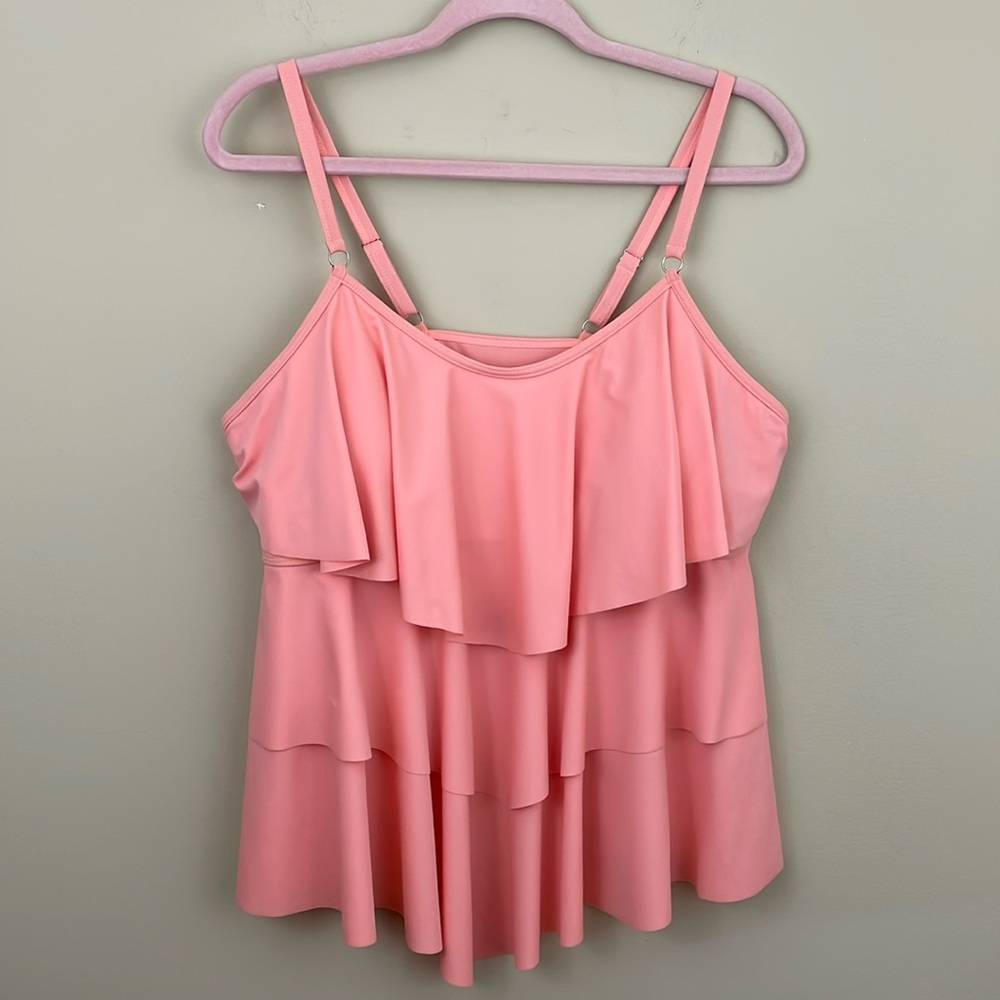 Swim Tankini - tiered XXL plus